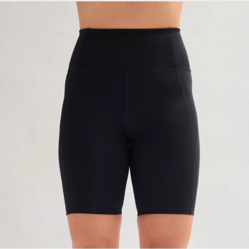Girlfriend collective black High Rise Bike Short